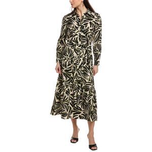 Yal New York Womens Printed Shirtdress
